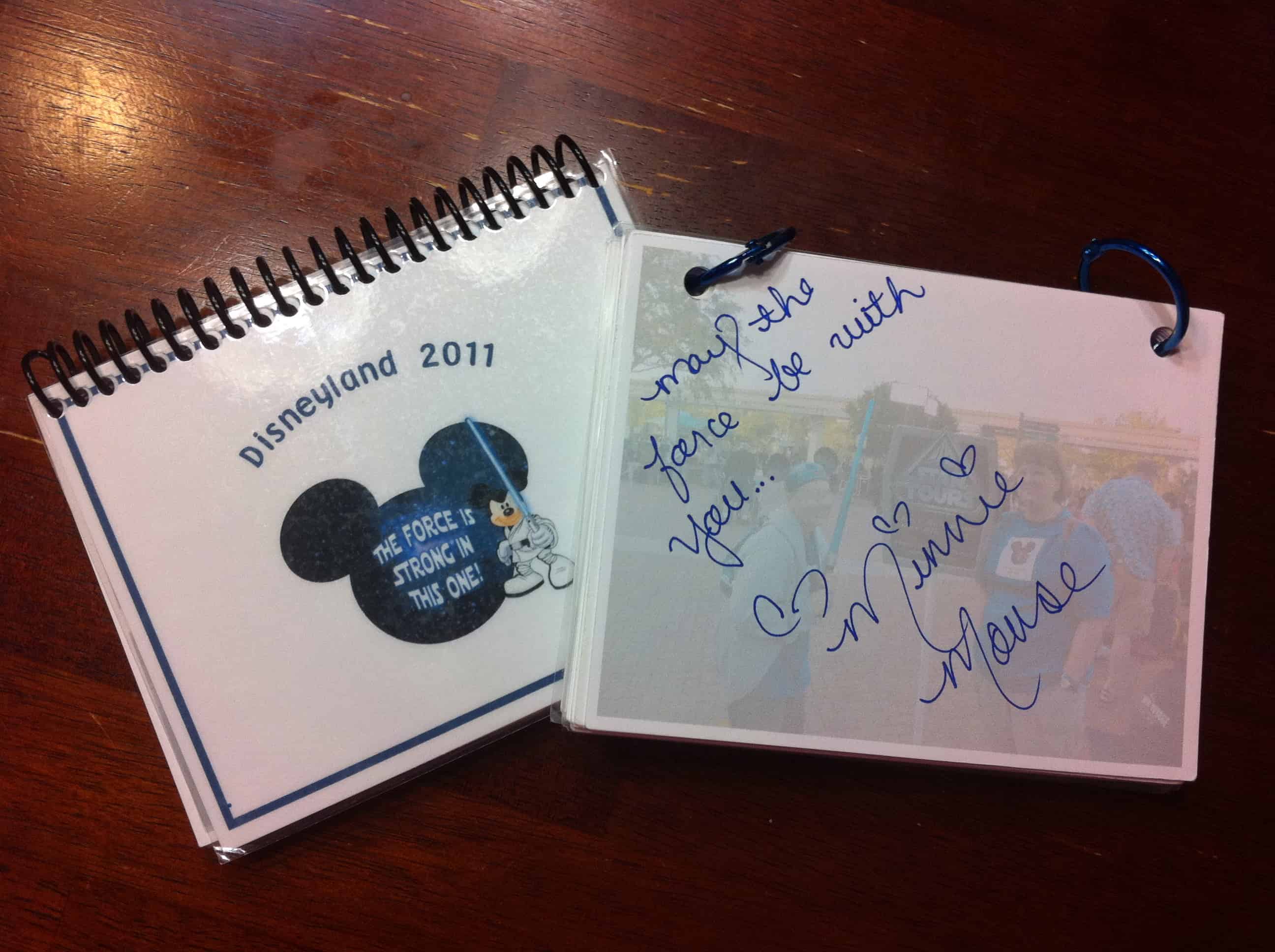 Autograph Books for Walt Disney World - This Roller Coaster Called